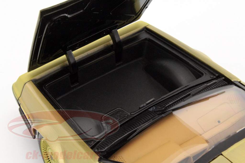 DeLorean DMC-12 建造年份 1981 黄金 1:18 SunStar