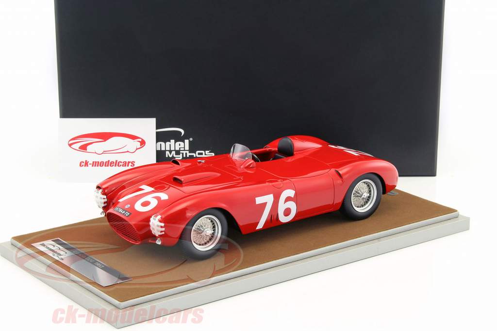Lancia D24 Spyder #76 gagnant Targa Florio 1954 Taruffi 1:18 Tecnomodel