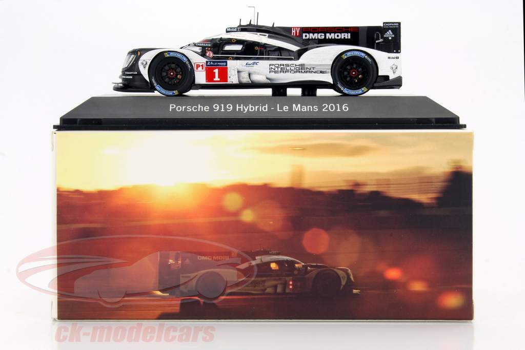 Porsche 919 Hybrid #1 24h LeMans 2016 Dirty Version 1:43 Spark