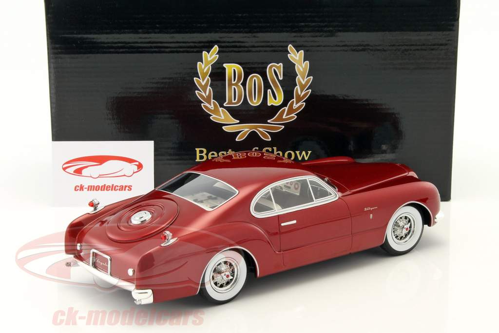 Chrysler D Elegance año de construcción 1953 púrpura metálico 1:18 BoS-Models