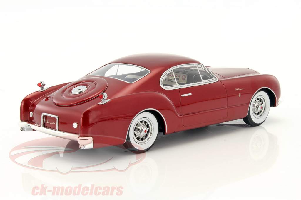 Chrysler D Elegance année de construction 1953 pourpre métallique 1:18 BoS-Models
