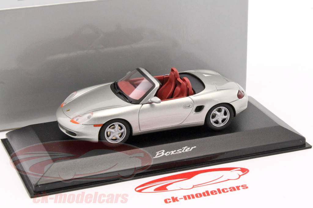 Porsche Boxster silver metallic 1:43 Schuco