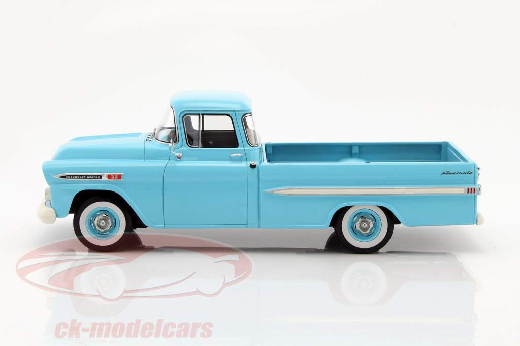 Chevrolet Apache Pickup Год постройки 1959 светло-голубой 1:18 BoS-Models