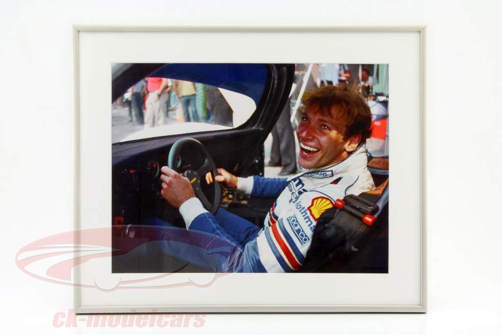 фото: Stefan Bellof портрет формат 40 x 50 cm включительно рамка