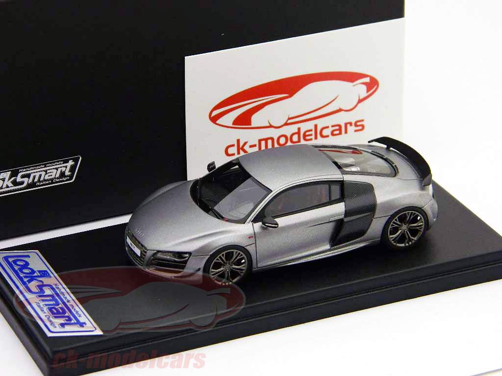 Audi R8 GT matt grey metallic 1:43 LookSmart