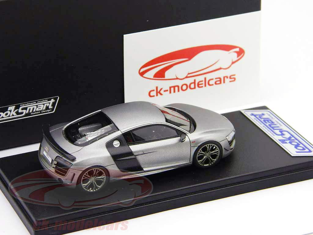 Audi R8 GT matt grey metallic 1:43 LookSmart
