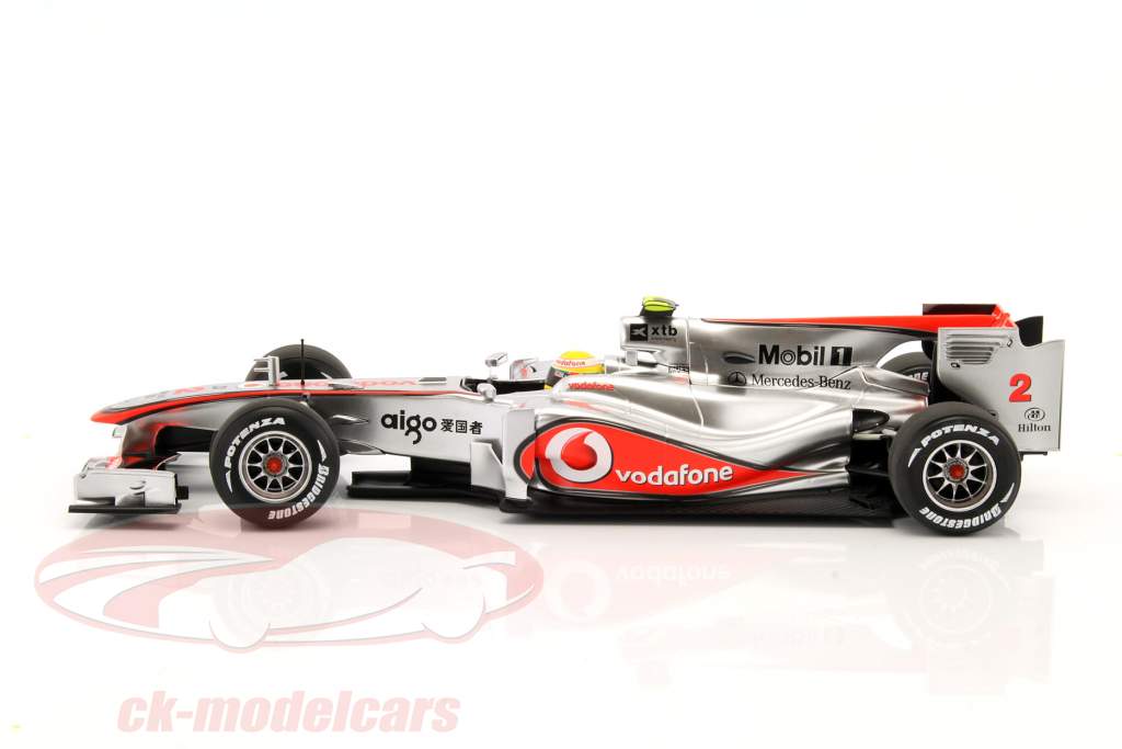 ミニカー 2010 Mclaren MP4/25 #2 L.Hamilton (GBR) Minichamps 1:18 L. Hamilton McLaren Mercedes MP4-25 formula