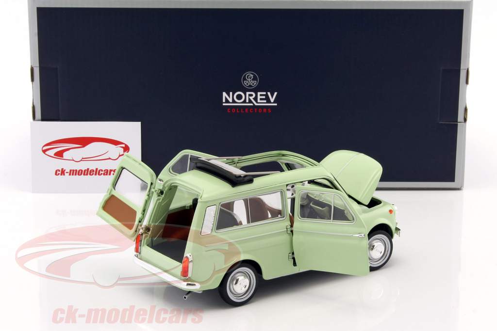 Fiat 500 Giardiniera année de construction 1962 chaux 1:18 Norev