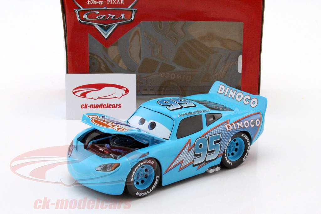 Jadatoys 1:24 Dinoco Lightning McQueen Disney Cars blue