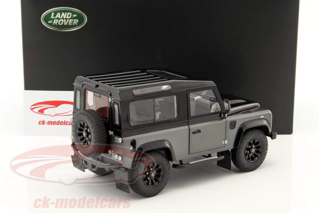 Land Rover Defender 90 Final Edition cinza 1:18 Kyosho