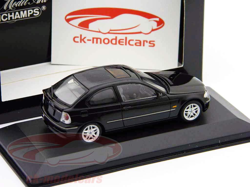 BMW 325ti compact (E46) Bj. 2000 saphirblack 1:43 Minichamps