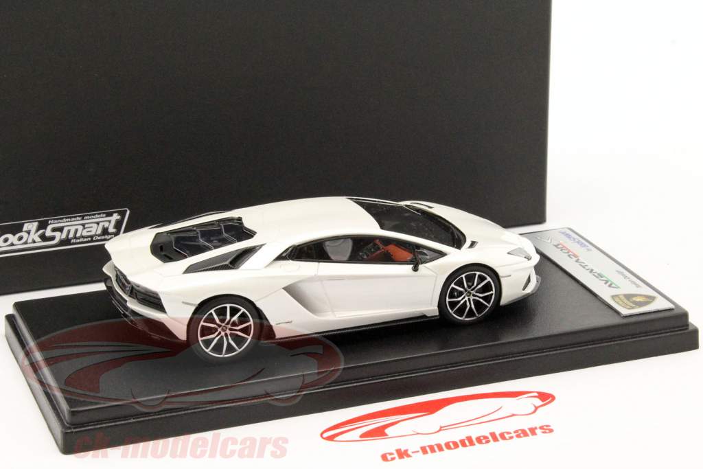 Lamborghini Aventador S branco 1:43 LookSmart