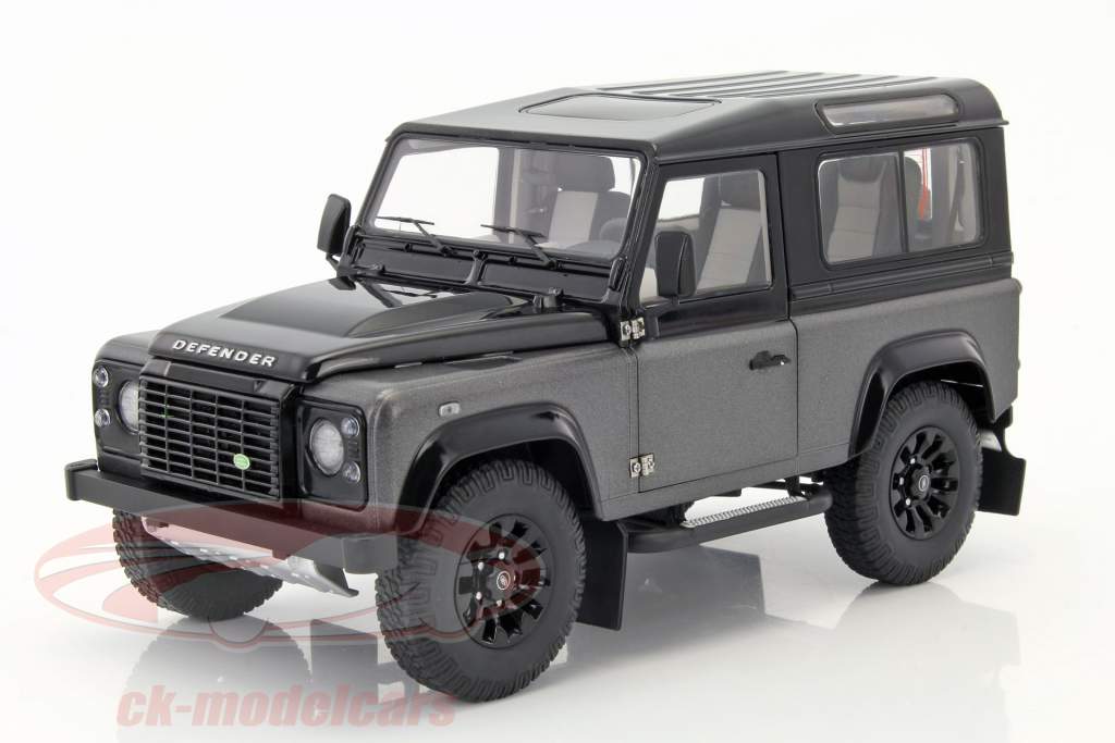 Land Rover Defender 90 Final Edition cinza 1:18 Kyosho
