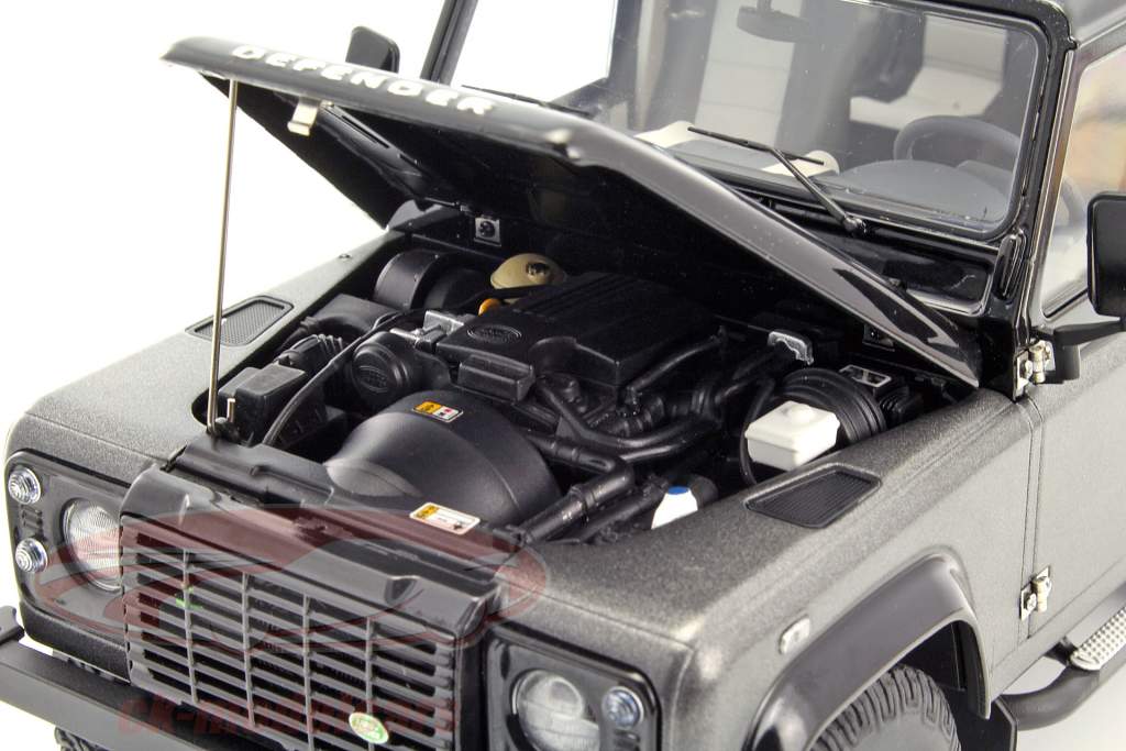 Land Rover Defender 90 Final Edition cinza 1:18 Kyosho