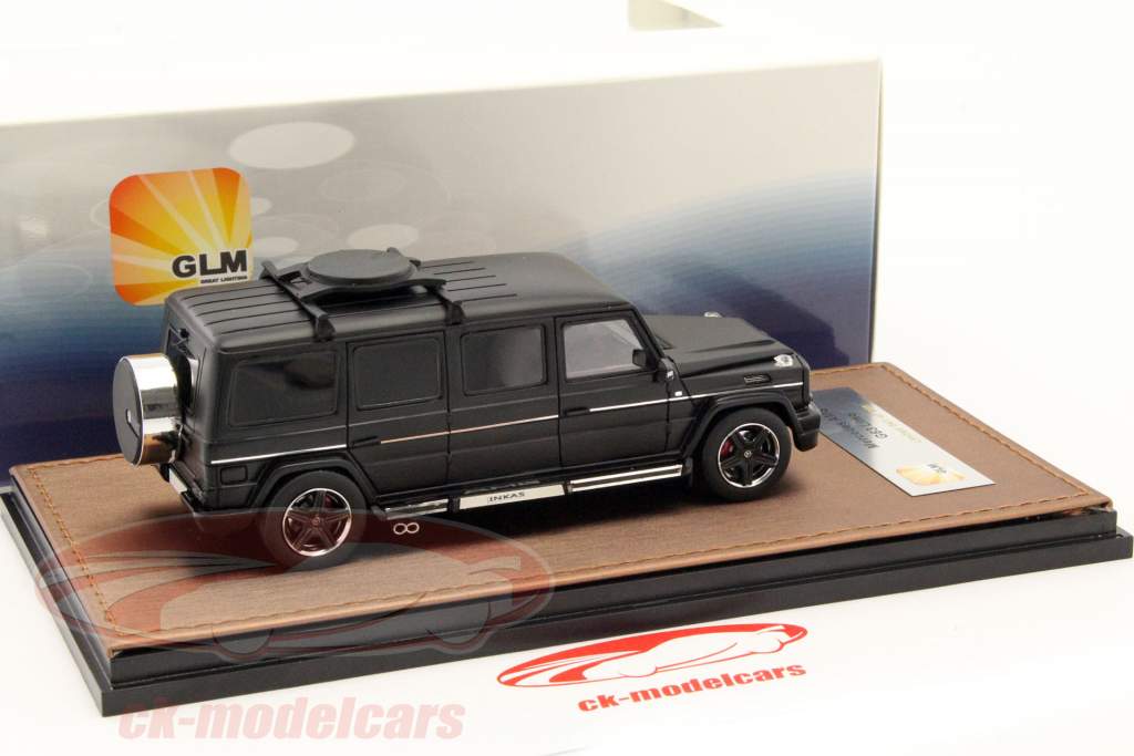 Mercedes-Benz AMG G63 sedan preto 1:43 GLM