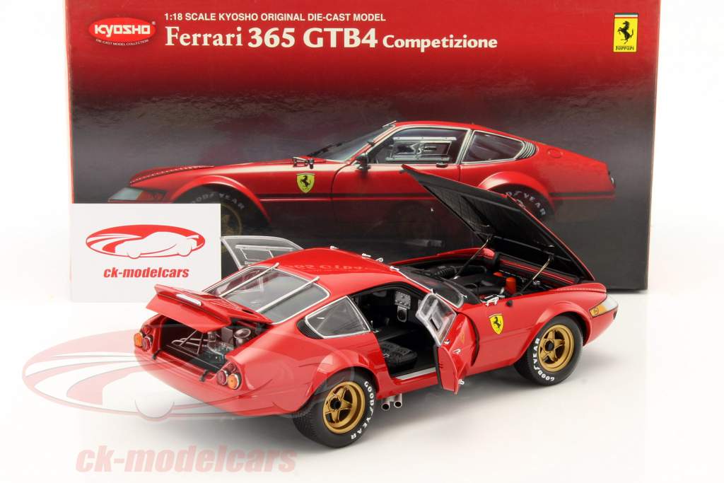 ミニカー FERRARI 365 GTB/4 COMPETIZIONE 1:18 Kyosho Original 1:18 Ferrari 365 GTB/4 Competizione #71