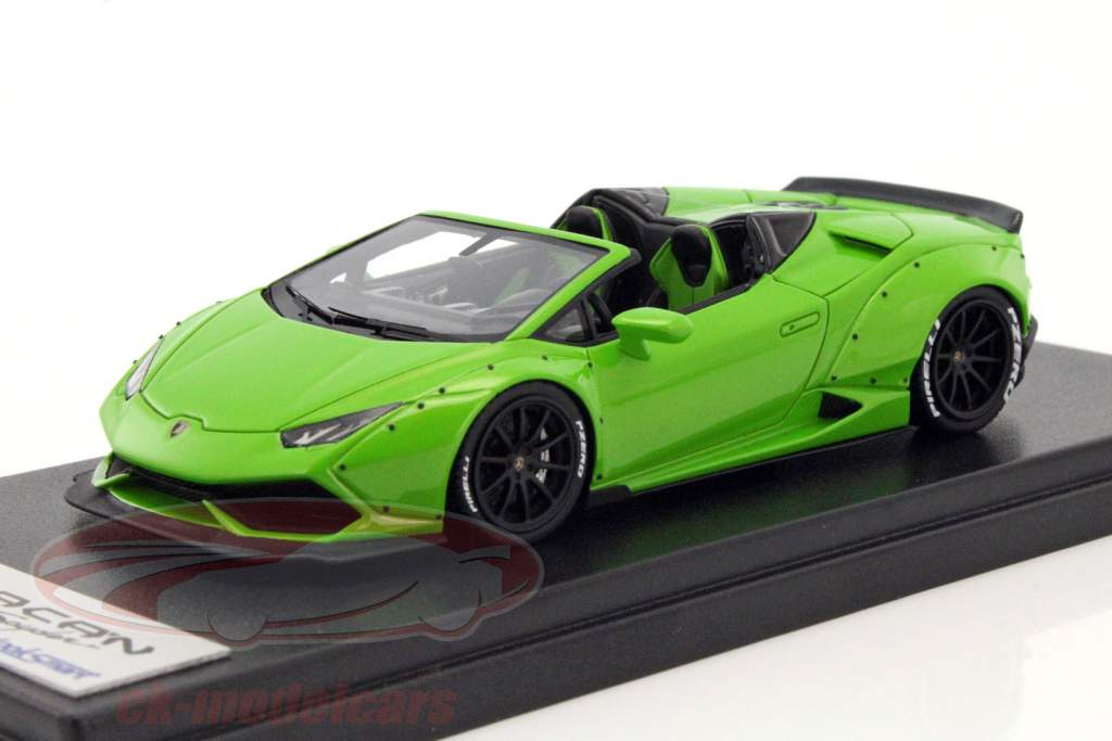 Lamborghini Huracan Spyder Aftermarket green 1:43 LookSmart