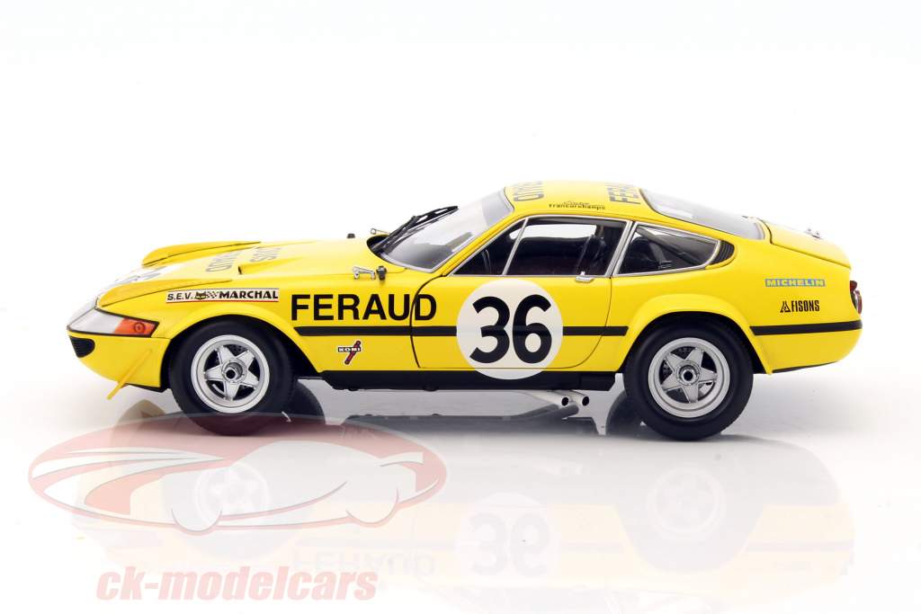 KYOSHO 京商 1/43 Ferrari 365 GTB/4 Kyosho 1/43 - Ferrari 365 GTB/4 1969 Silver Opening Parts