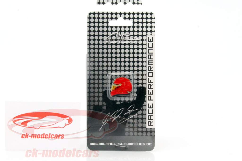 Michael Schumacher helm Pin formule 1 rood