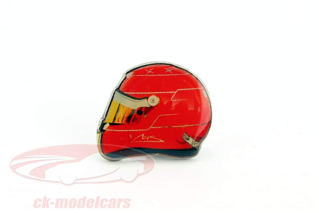 Michael Schumacher capacete Pin fórmula 1 vermelho