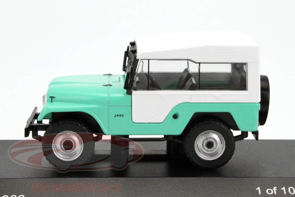 Jeep Cj-5 Bouwjaar 1963 kalk / wit 1:43 WhiteBox