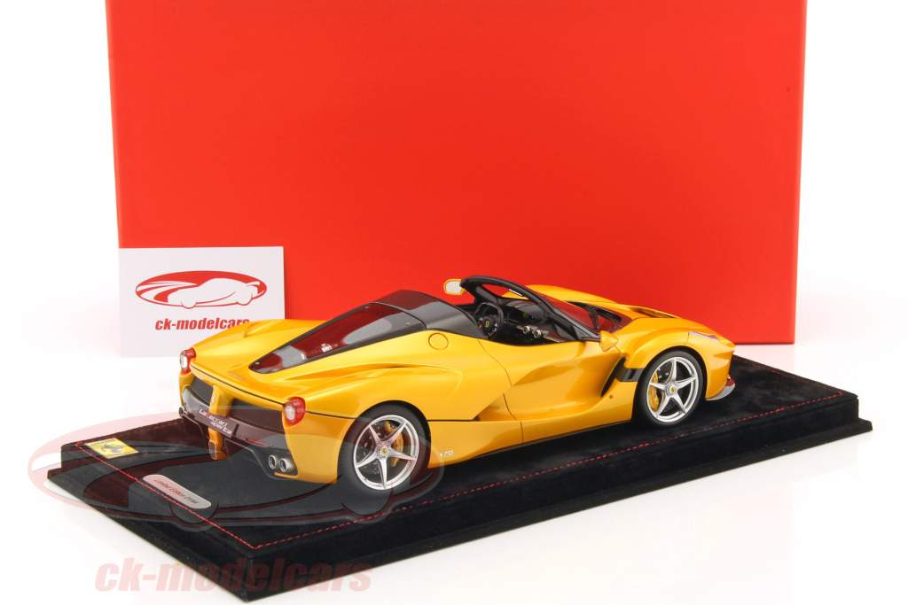 Ferrari LaFerrari Aperta Год постройки 2016 желтый 1:18 BBR