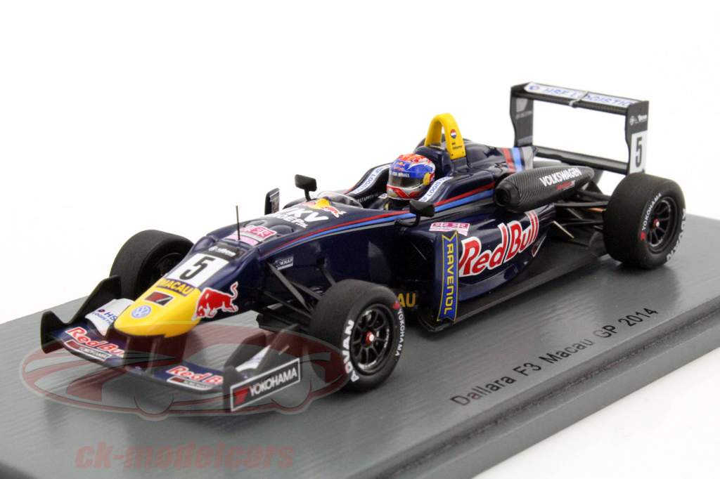1/43 Dallara F3 Macau 2014 M.フェルスタッペン Spark 1:43 Max Verstappen Dallara F312 #5 Macau GP formula 3