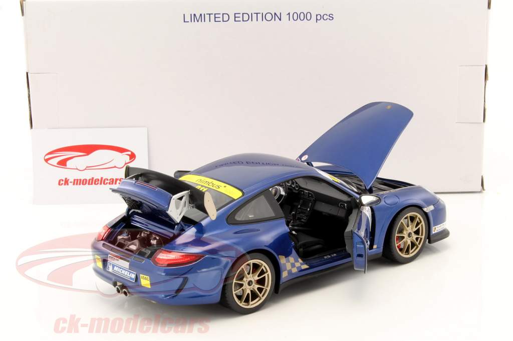 NOREV ポルシェ 911 GT3 ツーリング メタリックブルー 1/18 Porsche 911 GT3 with Touring Package 2021 Blue metallic 1:18