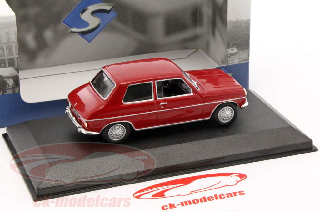 Simca 1100 GLS Opførselsår 1969 rød 1:43 Solido