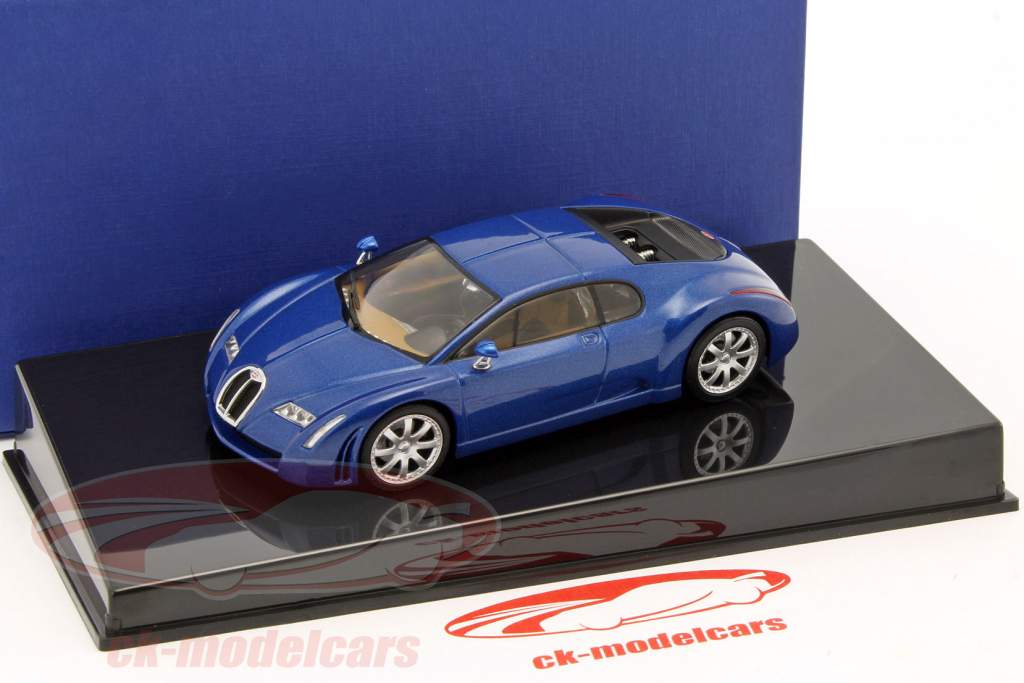 Bugatti EB18 3 Chiron bleu métallique 1:43 AUTOart