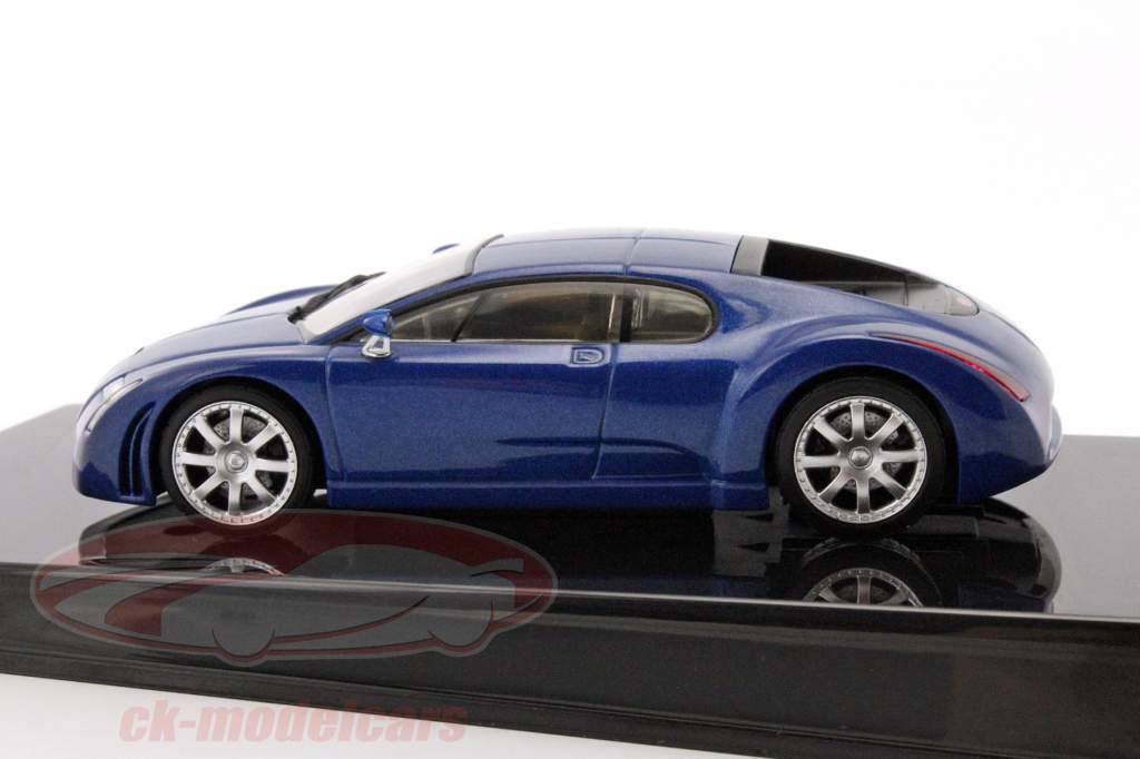 Bugatti EB18 3 Chiron blå metallic 1:43 AUTOart