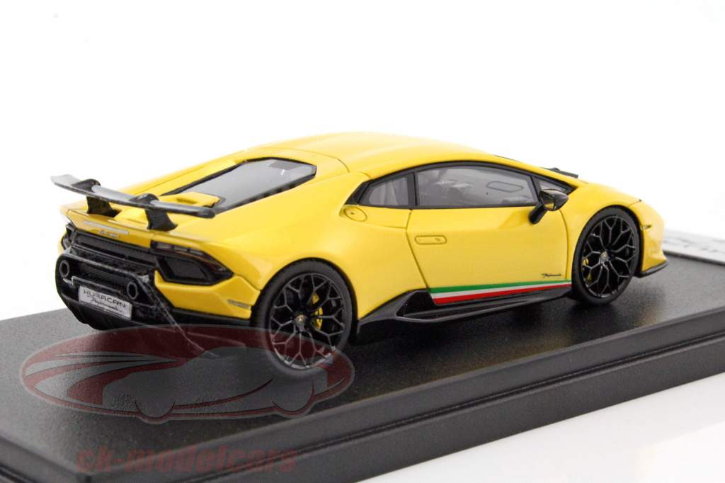 Lamborghini Huracan Performante 黄色 1:43 LookSmart