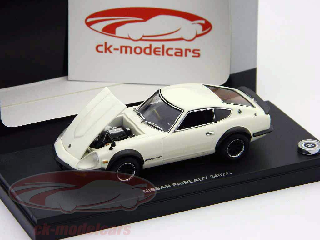 体内模型 Kyosho 1:43 Nissan Fairlady 240ZG white 03167W 模型汽车