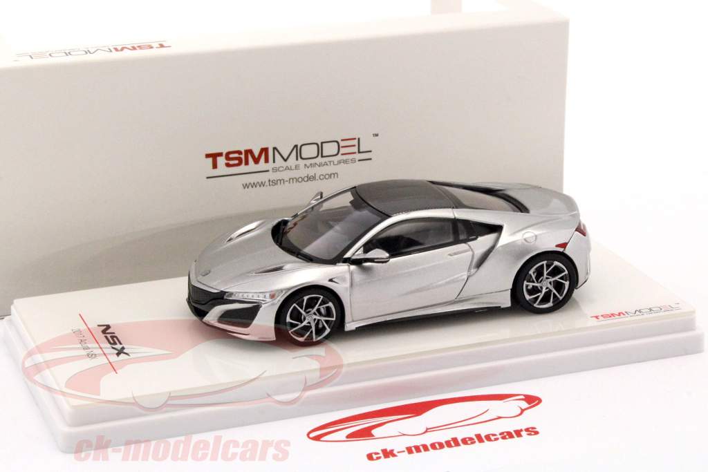 Acura NSX 建造年份 2017 source 银 金属的 1:43 TrueScale
