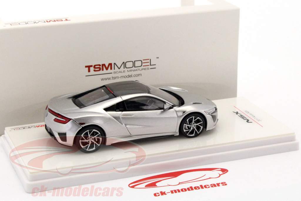 Acura NSX Baujahr 2017 source silber metallic 1:43 TrueScale