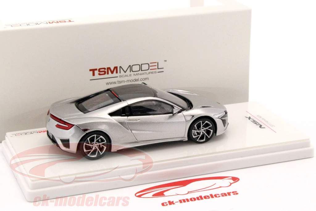 Honda NSX año de construcción 2017 source plata metálico 1:43 TrueScale