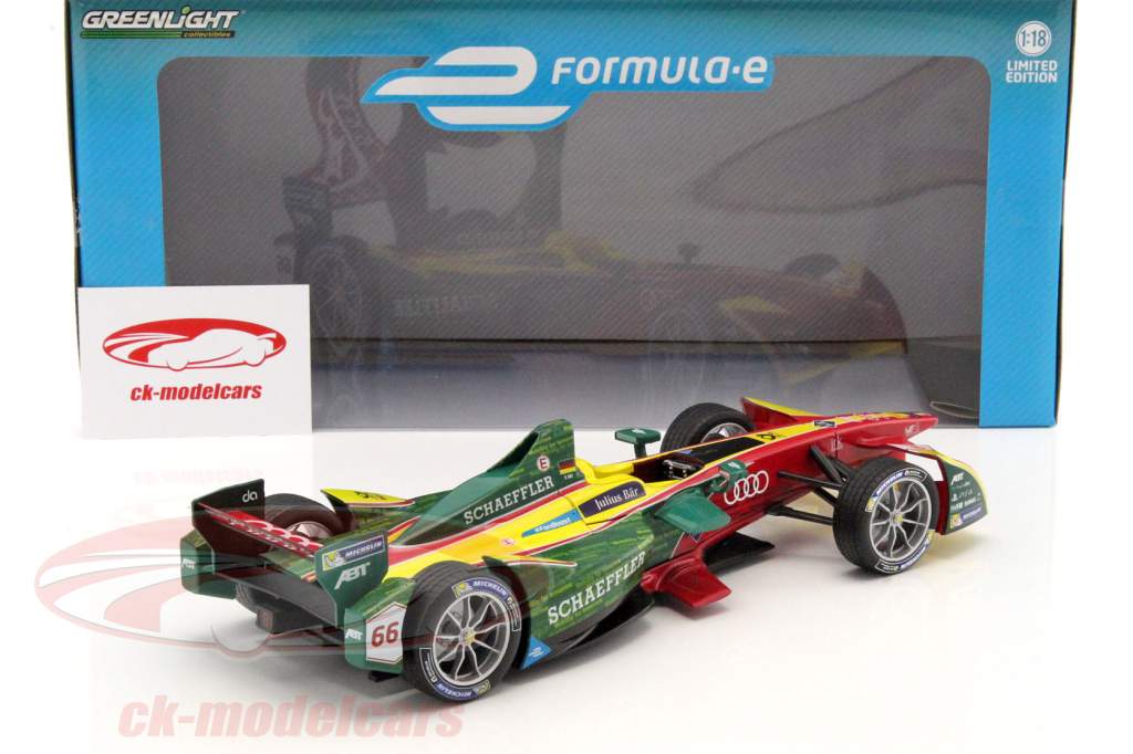 Daniel Abt ABT Schaeffler FE02 #66 formula E 2016/17 1:18 Greenlight