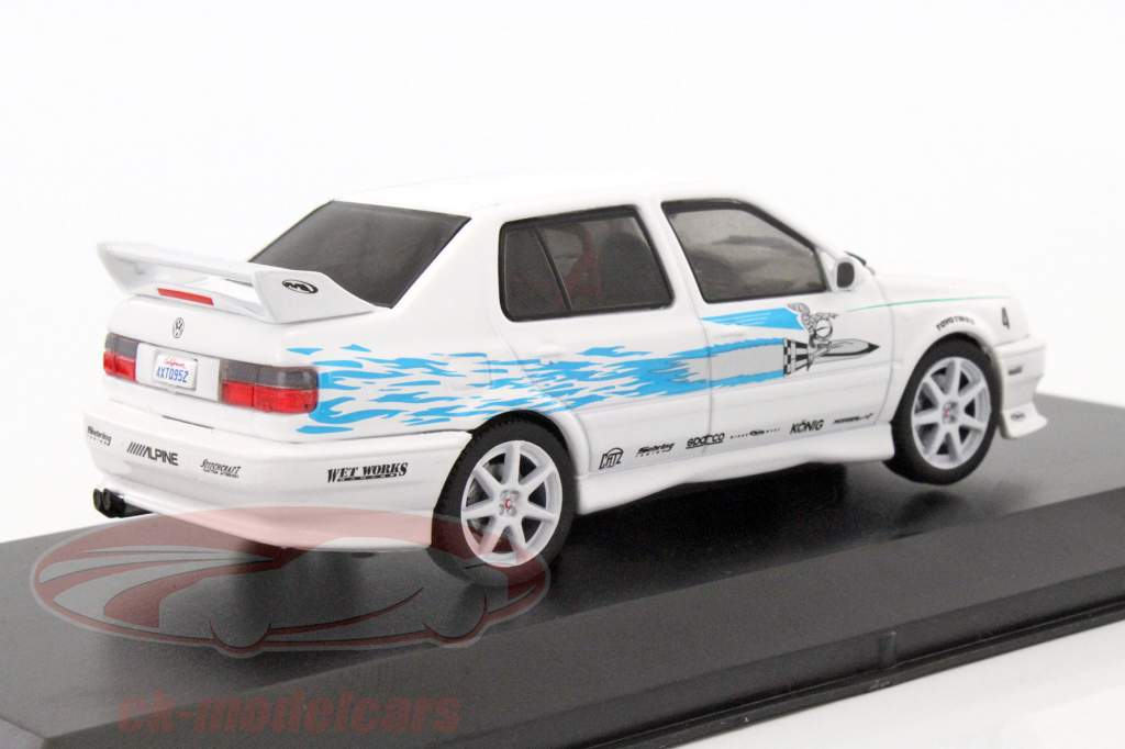 Jesse's Volkswagen VW Jetta A3 The Fast and the Furious 2001 white 1:43 Greenlight