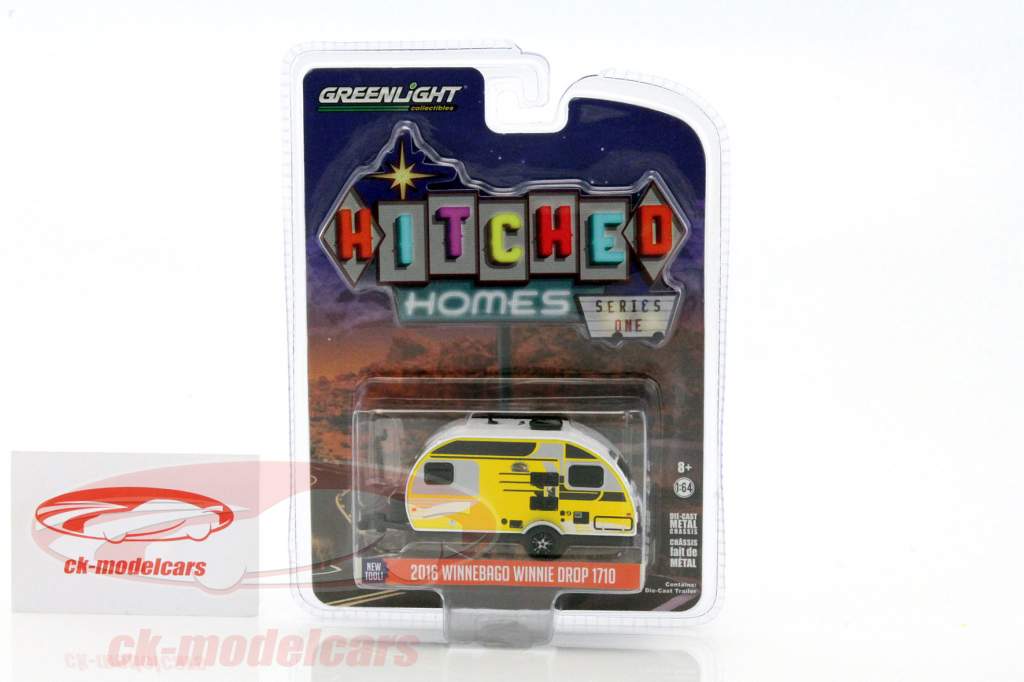 Winnebago Winnie Drop 1710 Год постройки 2016 желтый / черный 1:64 Greenlight