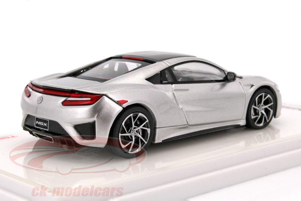 Acura NSX Opførselsår 2017 source sølv metallisk 1:43 TrueScale