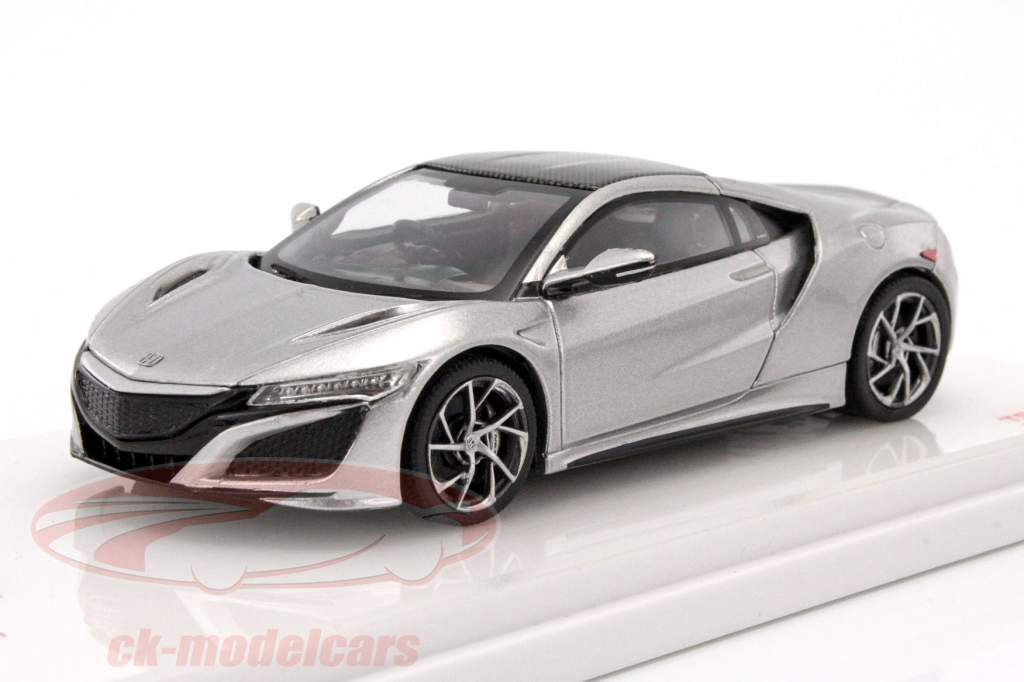 Honda NSX año de construcción 2017 source plata metálico 1:43 TrueScale