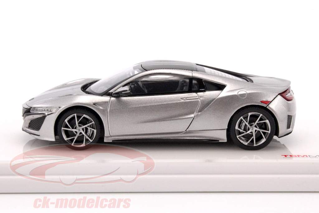 Honda NSX année de construction 2017 source argent métallique 1:43 TrueScale