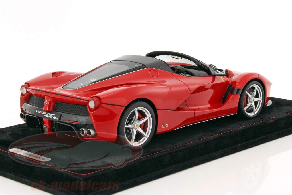 Ferrari LaFerrari aperta 築 2016 赤 1:18 BBR