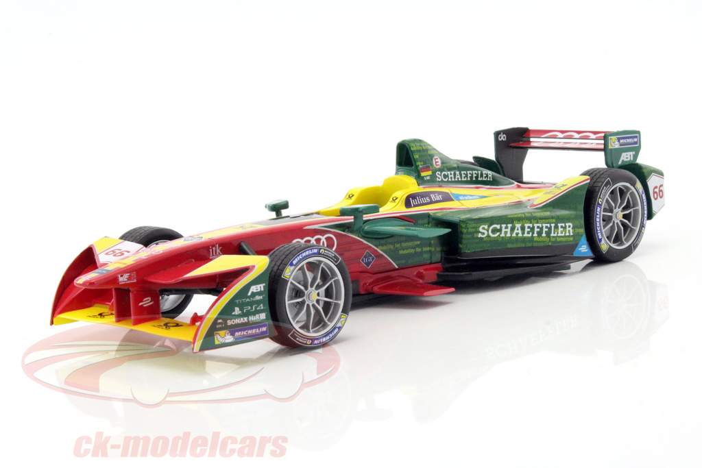 Daniel Abt ABT Schaeffler FE02 #66 formula E 2016/17 1:18 Greenlight