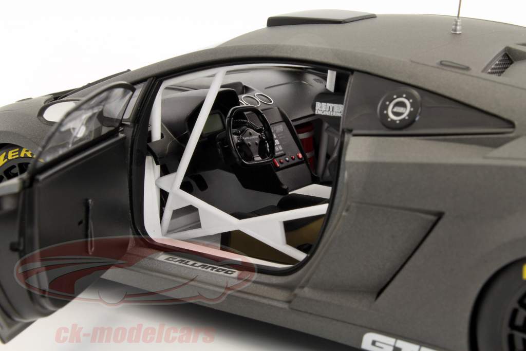 Lamborghini Gallardo GT3 FL2 年 2013 マット グレー 1:18 AUTOart
