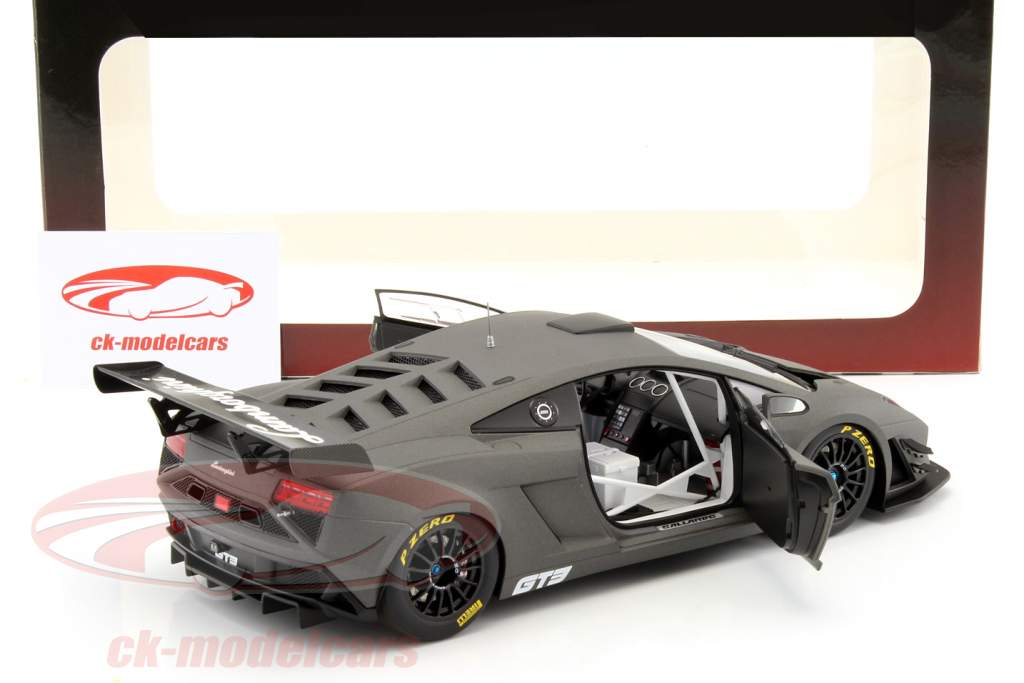 Lamborghini Gallardo GT3 FL2 年 2013 マット グレー 1:18 AUTOart