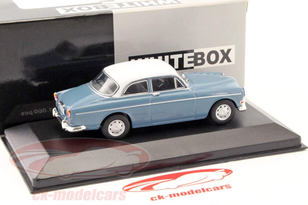 Volvo Amazon 130 année de construction 1965 bleu clair / blanc 1:43 WhiteBox