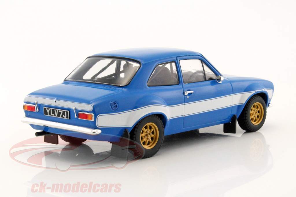 Brian's Ford Escort RS2000 MKI Fast & Furious 6 2013 azul / branco 1:18 Greenlight