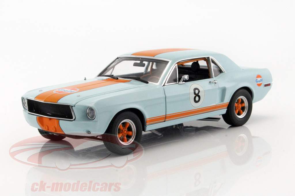Ford Mustang Coupe 築 1967 Gulf Version 1:18 Greenlight