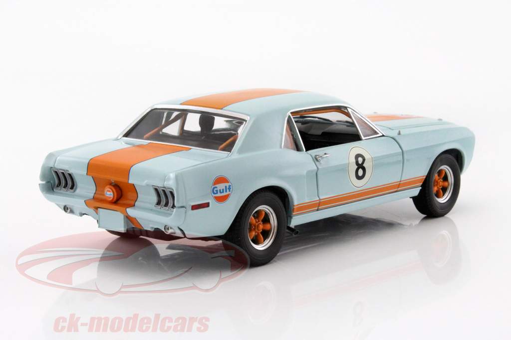 Ford Mustang Coupe année de construction 1967 Gulf Version 1:18 Greenlight
